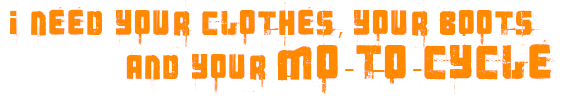 ClothesBootsMoToCycle